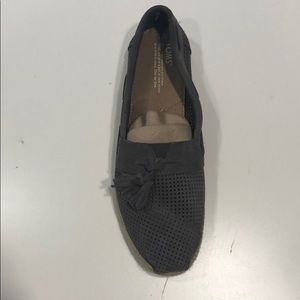 Toms High Rope Suede Perf Tassel Loafer